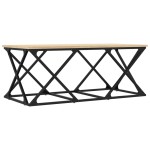 vidaXL Măsuță de cafea, stejar sonoma, 100x49x40 cm, lemn prelucrat