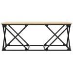 vidaXL Măsuță de cafea, stejar sonoma, 100x49x40 cm, lemn prelucrat