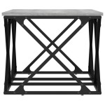 vidaXL Măsuță de cafea, gri sonoma, 100x49x40 cm, lemn prelucrat