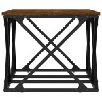 vidaXL Măsuță de cafea, stejar maro, 100x49x40 cm, lemn prelucrat vidaXL Măsuță de cafea, stejar maro, 100x49x40 cm, lemn prelucrat