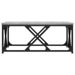 vidaXL Masă de cafea, gri sonoma, 70x70x30 cm, lemn compozit