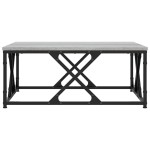 vidaXL Masă de cafea, gri sonoma, 70x70x30 cm, lemn compozit