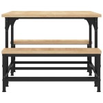 vidaXL Măsuță de cafea, stejar sonoma, 100x50,5x40 cm, lemn prelucrat vidaXL Măsuță de cafea, stejar sonoma, 100x50,5x40 cm, lemn prelucrat