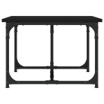 vidaXL Măsuță de cafea, negru, 90x50x35 cm, lemn prelucrat vidaXL Măsuță de cafea, negru, 90x50x35 cm, lemn prelucrat