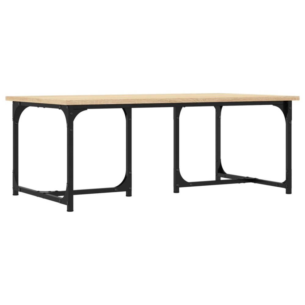 vidaXL Măsuță de cafea, stejar sonoma, 90x50x35 cm, lemn compozit