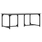 vidaXL Măsuță de cafea, gri sonoma, 90x50x35 cm, lemn prelucrat vidaXL Măsuță de cafea, gri sonoma, 90x50x35 cm, lemn prelucrat
