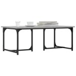 vidaXL Măsuță de cafea, gri sonoma, 90x50x35 cm, lemn prelucrat vidaXL Măsuță de cafea, gri sonoma, 90x50x35 cm, lemn prelucrat