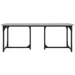 vidaXL Măsuță de cafea, gri sonoma, 90x50x35 cm, lemn prelucrat vidaXL Măsuță de cafea, gri sonoma, 90x50x35 cm, lemn prelucrat