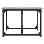 vidaXL Măsuță de cafea, gri sonoma, 90x50x35 cm, lemn prelucrat vidaXL Măsuță de cafea, gri sonoma, 90x50x35 cm, lemn prelucrat