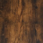 vidaXL Rafturi de perete cu bare 2 buc, stejar afumat, 60x16x14 cm vidaXL Rafturi de perete cu bare 2 buc, stejar afumat, 60x16x14 cm