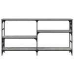 vidaXL Măsuță consolă, gri sonoma, 150x29x76,5 cm, lemn prelucrat vidaXL Măsuță consolă, gri sonoma, 150x29x76,5 cm, lemn prelucrat