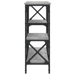 vidaXL Măsuță consolă, gri sonoma, 150x29x76,5 cm, lemn prelucrat vidaXL Măsuță consolă, gri sonoma, 150x29x76,5 cm, lemn prelucrat