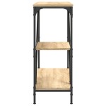 vidaXL Măsuță consolă, stejar sonoma, 88,5x30x75 cm, lemn prelucrat