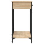 vidaXL Măsuță consolă, stejar sonoma, 100x39x78,5 cm, lemn prelucrat vidaXL Măsuță consolă, stejar sonoma, 100x39x78,5 cm, lemn prelucrat