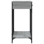 vidaXL Măsuță consolă, gri sonoma, 100x39x78,5 cm, lemn prelucrat vidaXL Măsuță consolă, gri sonoma, 100x39x78,5 cm, lemn prelucrat