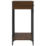 vidaXL Măsuță consolă, stejar maro, 100x39x78,5 cm, lemn prelucrat vidaXL Măsuță consolă, stejar maro, 100x39x78,5 cm, lemn prelucrat