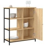 vidaXL Servantă, stejar sonoma, 70x30x80 cm, lemn prelucrat vidaXL Servantă, stejar sonoma, 70x30x80 cm, lemn prelucrat