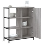 vidaXL Servantă, gri sonoma, 70x30x80 cm, lemn prelucrat