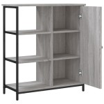vidaXL Servantă, gri sonoma, 70x30x80 cm, lemn prelucrat