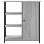 vidaXL Servantă, gri sonoma, 70x30x80 cm, lemn prelucrat
