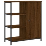 vidaXL Servantă, stejar maro, 70x30x80 cm, lemn prelucrat