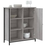 vidaXL Servantă, gri sonoma, 70x30x80 cm, lemn prelucrat vidaXL Servantă, gri sonoma, 70x30x80 cm, lemn prelucrat