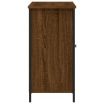 vidaXL Servantă, stejar maro, 100x35x70 cm, lemn prelucrat