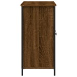 vidaXL Servantă, stejar maro, 100x35x70 cm, lemn prelucrat