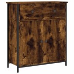 vidaXL Servantă, stejar fumuriu, 70x30x80 cm, lemn prelucrat vidaXL Servantă, stejar fumuriu, 70x30x80 cm, lemn prelucrat
