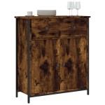 vidaXL Servantă, stejar fumuriu, 70x30x80 cm, lemn prelucrat vidaXL Servantă, stejar fumuriu, 70x30x80 cm, lemn prelucrat