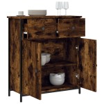 vidaXL Servantă, stejar fumuriu, 70x30x80 cm, lemn prelucrat vidaXL Servantă, stejar fumuriu, 70x30x80 cm, lemn prelucrat