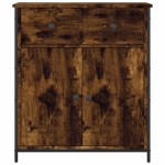 vidaXL Servantă, stejar fumuriu, 70x30x80 cm, lemn prelucrat vidaXL Servantă, stejar fumuriu, 70x30x80 cm, lemn prelucrat