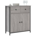 vidaXL Servantă, gri sonoma, 70x30x80 cm, lemn prelucrat