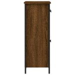 vidaXL Servantă, stejar maro, 70x30x80 cm, lemn prelucrat