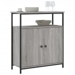 vidaXL Servantă, gri sonoma, 70x30x80 cm, lemn prelucrat