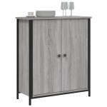 vidaXL Servantă, gri sonoma, 70x30x80 cm, lemn prelucrat vidaXL Servantă, gri sonoma, 70x30x80 cm, lemn prelucrat