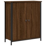 vidaXL Servantă, stejar maro, 70x30x80 cm, lemn prelucrat
