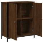 vidaXL Servantă, stejar maro, 70x30x80 cm, lemn prelucrat