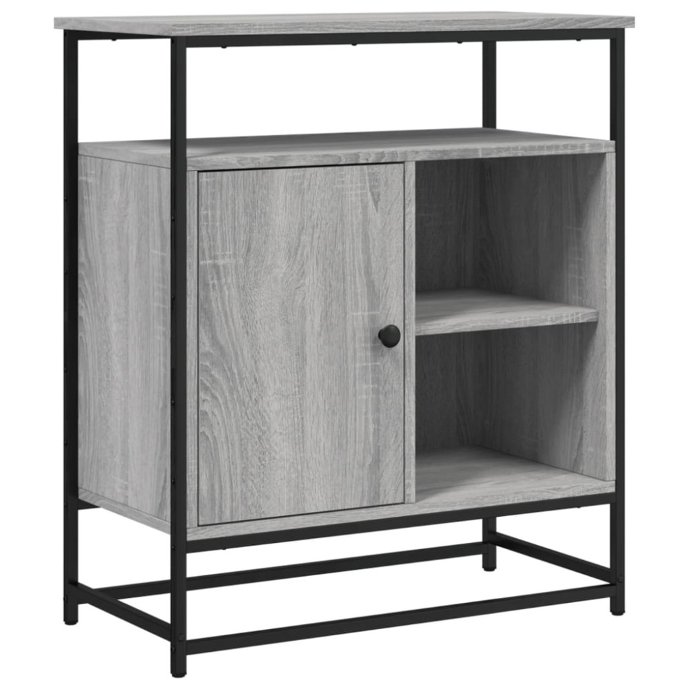 vidaXL Servantă, gri sonoma, 69x35x80 cm, lemn prelucrat