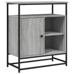 vidaXL Servantă, gri sonoma, 69x35x80 cm, lemn prelucrat
