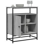 vidaXL Servantă, gri sonoma, 69x35x80 cm, lemn prelucrat