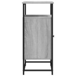 vidaXL Servantă, gri sonoma, 69x35x80 cm, lemn prelucrat