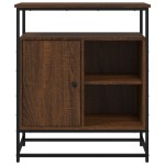 vidaXL Servantă, stejar maro, 69x35x80 cm, lemn prelucrat