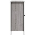 vidaXL Servantă, gri sonoma, 100x33x75 cm, lemn compozit vidaXL Servantă, gri sonoma, 100x33x75 cm, lemn compozit