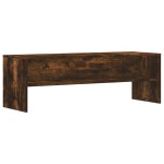 vidaXL Dulap TV, stejar fumuriu, 120x40x40 cm, lemn prelucrat