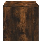 vidaXL Dulap TV, stejar fumuriu, 120x40x40 cm, lemn prelucrat