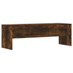 vidaXL Dulap TV, stejar fumuriu, 120x40x40 cm, lemn prelucrat