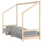 vidaXL Cadru de pat pentru copii, 80x200 cm, lemn masiv de pin vidaXL Cadru de pat pentru copii, 80x200 cm, lemn masiv de pin