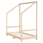 vidaXL Cadru de pat pentru copii, 70x140 cm, lemn masiv de pin vidaXL Cadru de pat pentru copii, 70x140 cm, lemn masiv de pin