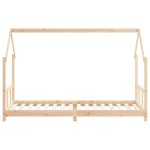 vidaXL Cadru pat pentru copii, 90x200 cm, lemn masiv de pin vidaXL Cadru pat pentru copii, 90x200 cm, lemn masiv de pin
